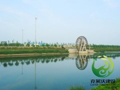 河堤绿化景观